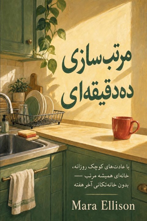 The Ten-Minute Tidy, Persian edition cover
