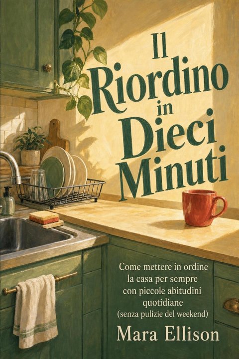 The Ten-Minute Tidy, Italian edition cover