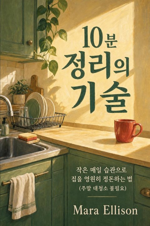 The Ten-Minute Tidy, Korean edition cover