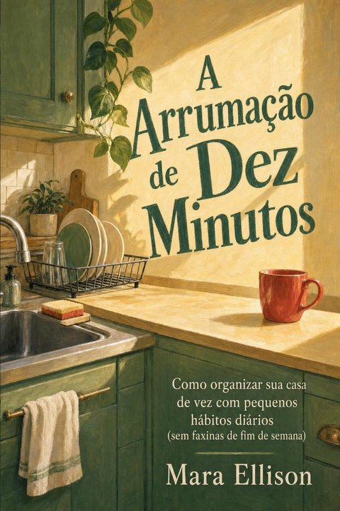 The Ten-Minute Tidy, Portuguese edition cover